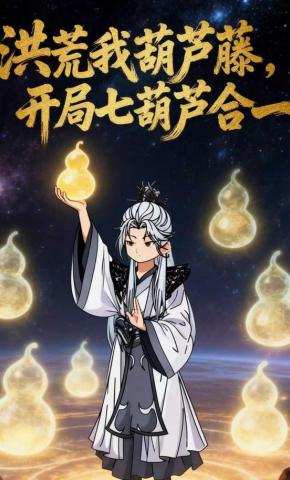 短剧《洪荒我葫芦藤，开局七葫芦合一》海报