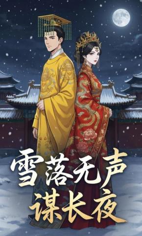 短剧《雪落无声谋长夜》海报