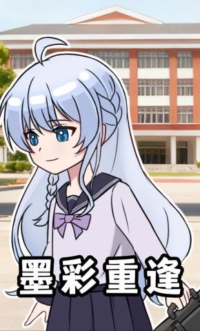 短剧《墨彩重逢》海报