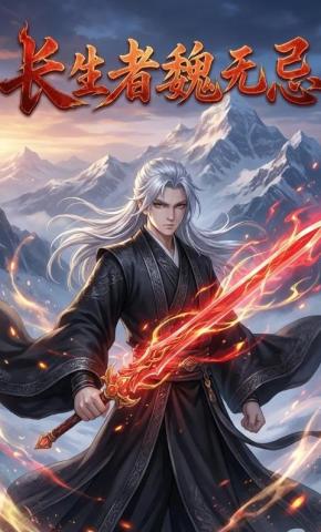 短剧《长生者，魏无忌》海报