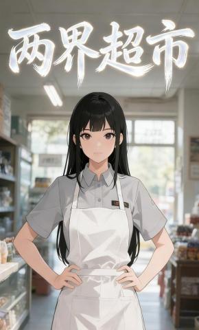 短剧《两界超市》海报