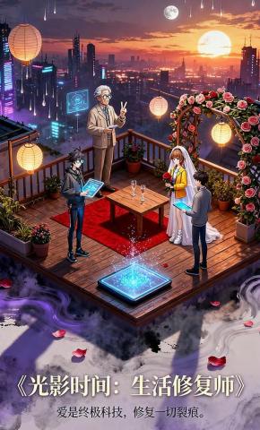 短剧《光影时间：生活修复师》海报