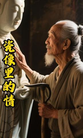 短剧《瓷像里的情》海报