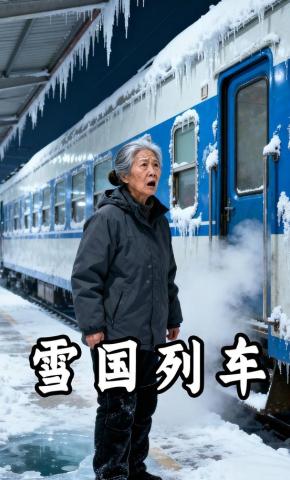 短剧《雪国列车》海报