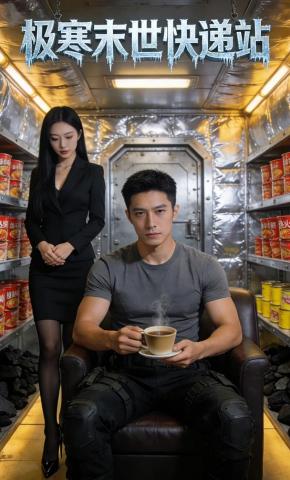 短剧《极寒末世快递站》海报