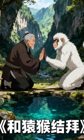 短剧《和猿猴结拜》海报