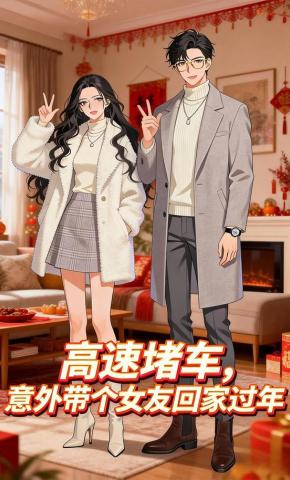 短剧《高速堵车，意外带个女友回家过年》海报