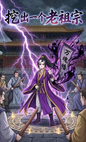 短剧《挖出一个老祖宗》海报