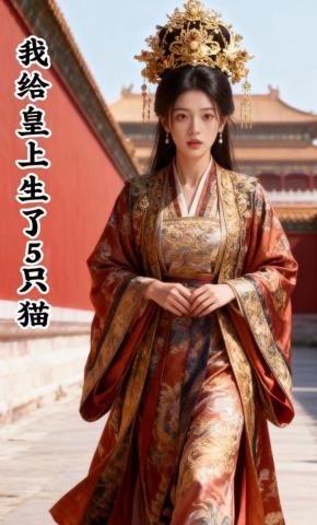 短剧《我为皇上生下5只猫》海报