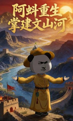 短剧《阿蚪重生掌建文山河》海报