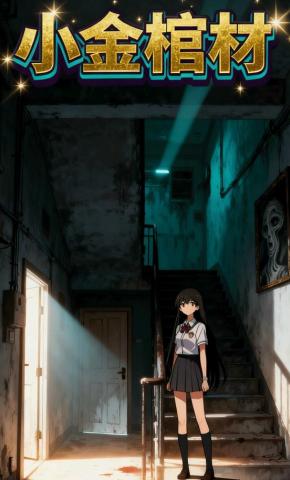 短剧《小金棺材》海报