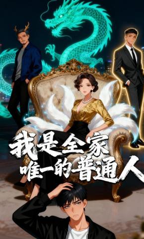 短剧《我是全家唯一的普通人》海报