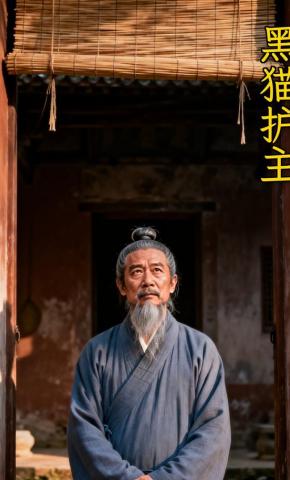 短剧《黑猫护主》海报