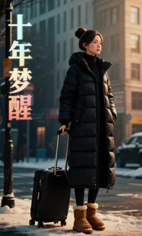 短剧《十年梦醒》海报