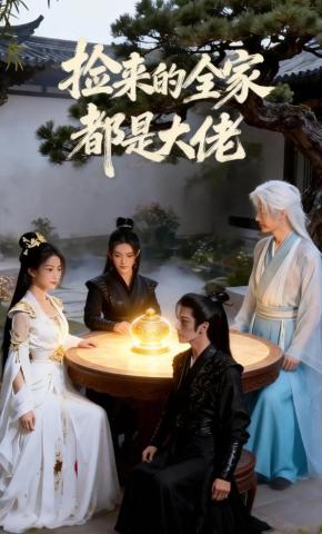 短剧《捡来的全家都是大佬》海报