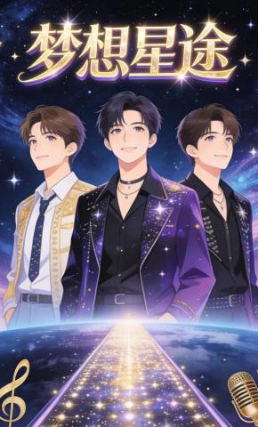 短剧《梦想星途》海报