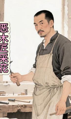 短剧《恶木匠采花》海报