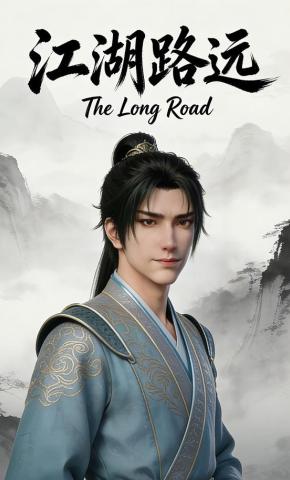 短剧《江湖路远》海报