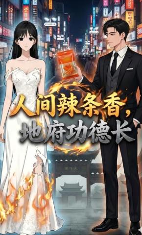 短剧《人间辣条香，地府功德长》海报