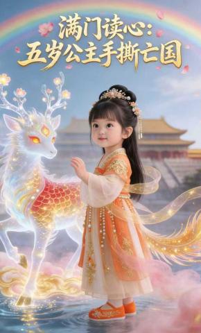 短剧《满门读心：五岁公主手撕亡国》海报