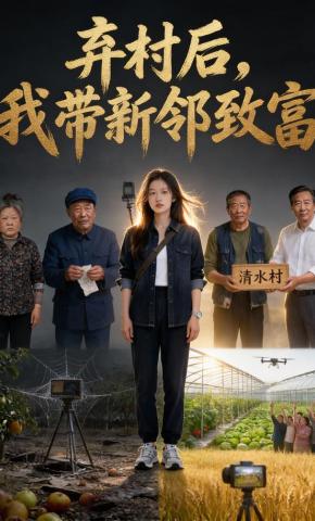 短剧《弃村后，我带新邻致富》海报