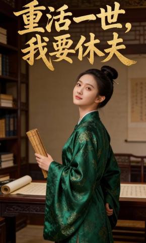 短剧《重活一世，我要休夫》海报