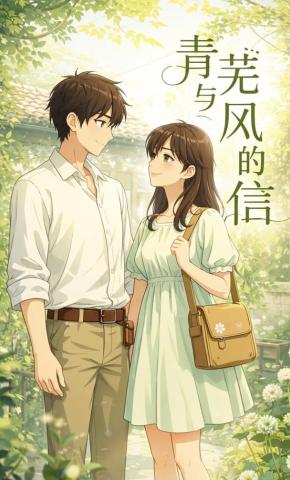 短剧《青芜与风的信》海报