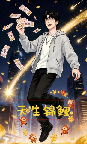 短剧《天生锦鲤》海报