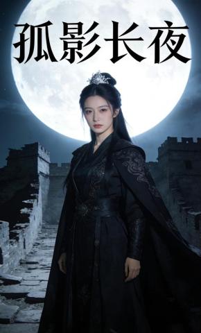 短剧《孤影长夜》海报