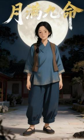 短剧《月满九命》海报