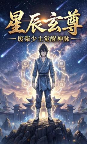 短剧《星辰玄尊：废柴少主觉醒神脉》海报