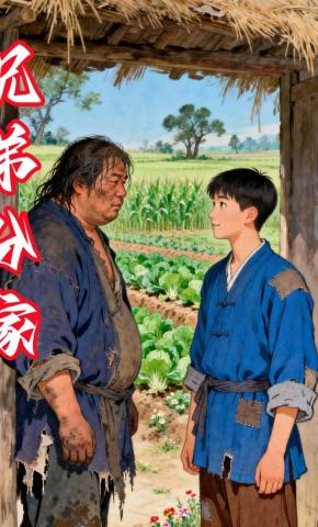 短剧《兄弟分家》海报