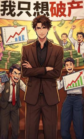 短剧《我只想破产第一季》海报