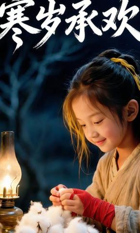 短剧《寒岁承欢》海报