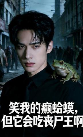 短剧《笑我的癞蛤蟆，但它会吃丧尸王啊！》海报