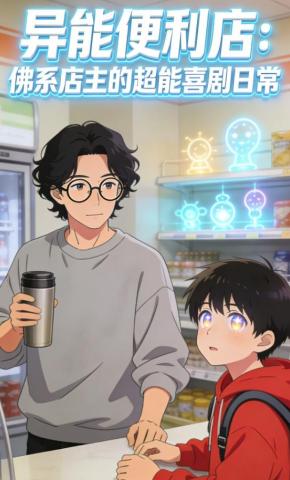 短剧《异能便利店：佛系店主的超能喜剧日常》海报