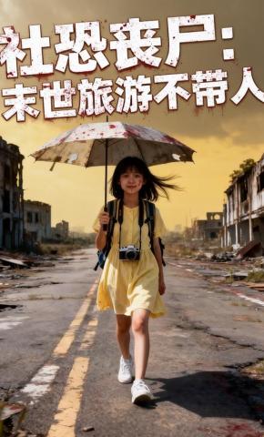 短剧《社恐丧尸：末世旅游不带人》海报