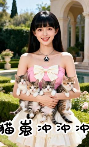 短剧《猫崽冲冲冲》海报