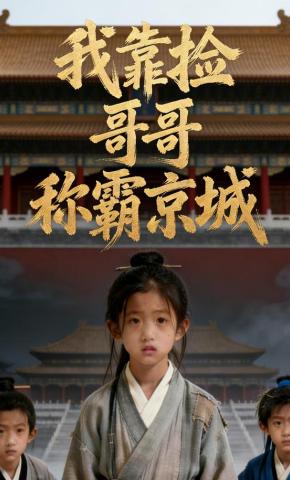 短剧《我靠捡哥哥称霸京城》海报