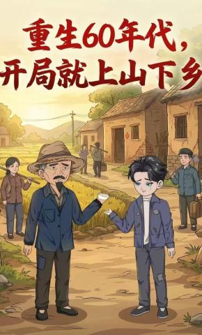 短剧《重生60年代，开局就上山下乡》海报