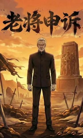 短剧《老将申诉》海报