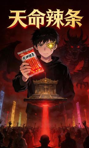短剧《天命辣条》海报