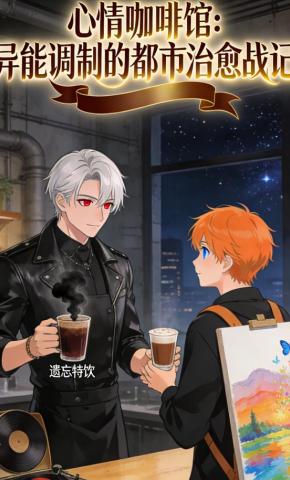短剧《心情咖啡馆：异能调制的都市治愈战记》海报