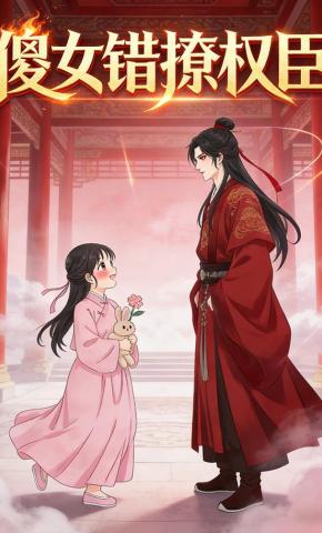 短剧《傻女错撩权臣》海报