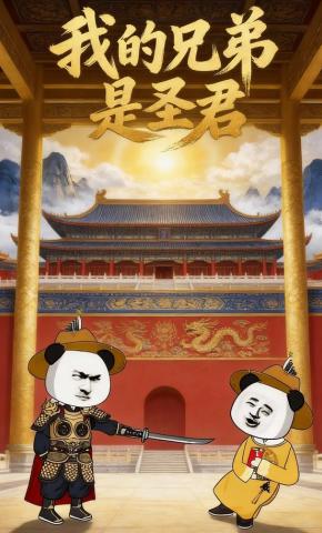 短剧《我的兄弟是圣君》海报