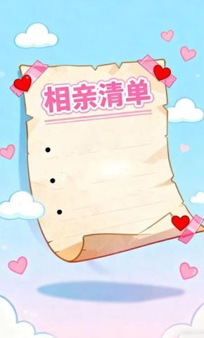 短剧《相亲清单》海报