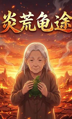 短剧《炎荒龟途》海报