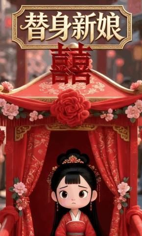 短剧《替身新娘》海报