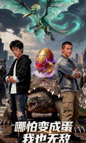 短剧《哪怕变成蛋我也无敌》海报