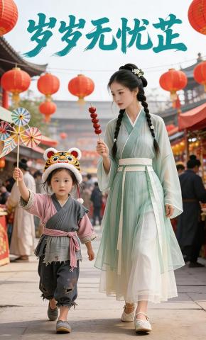 短剧《岁岁无忧芷》海报